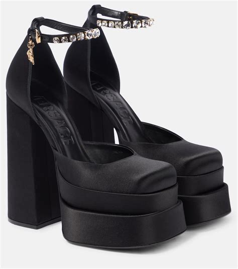 versace medusa platform heels dupe|versace medusa aevitas heels.